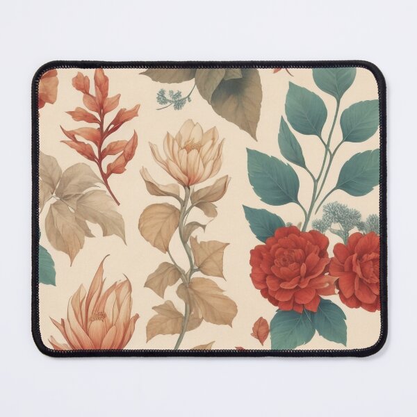 Item preview, #10 "Nature-Inspired Design: Harmonious Patterns of Leaves, Flowers, and Waves for Soothing Aesthetics" designed and sold by CyberCollective.