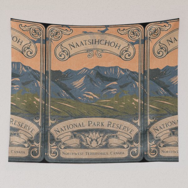 Item preview, Naatsihchoh National Park Canada Vintage designed and sold by JordanHolmes.