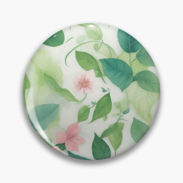 Item preview, #13 "Nature-Inspired Design: Harmonious Patterns of Leaves, Flowers, and Waves for Soothing Aesthetics" designed and sold by CyberCollective.