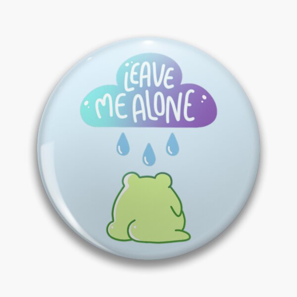 Item preview, Leave me alone frog designed and sold by coocoolat.