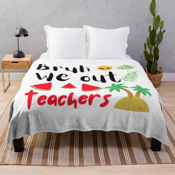 Item preview, Bruh we out teachers designed and sold by TeePassion.