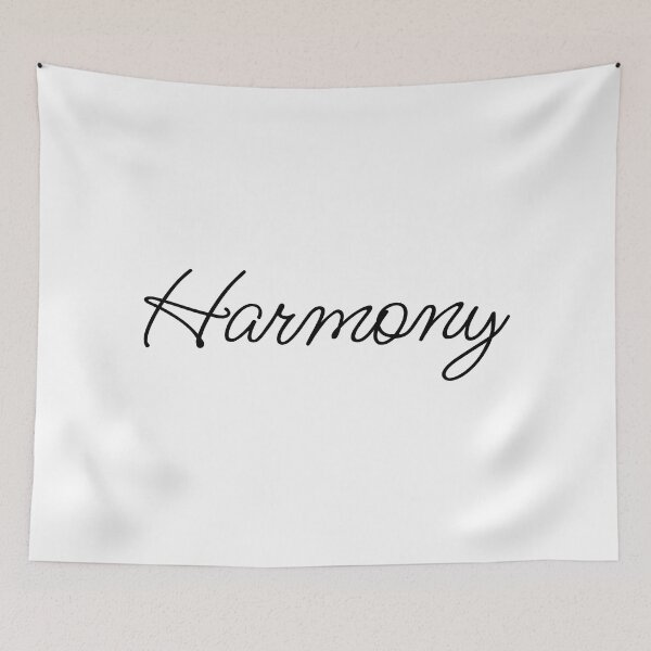 Item preview, Harmony: Handwrite typography minimalist design designed and sold by Minimalist Quotes and Sayings.