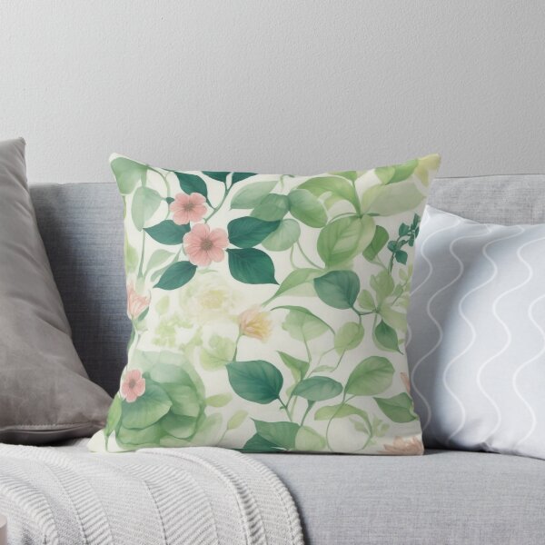 Item preview, #15 "Nature-Inspired Design: Harmonious Patterns of Leaves, Flowers, and Waves for Soothing Aesthetics" designed and sold by CyberCollective.