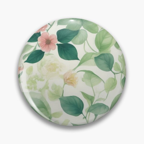 Item preview, #15 "Nature-Inspired Design: Harmonious Patterns of Leaves, Flowers, and Waves for Soothing Aesthetics" designed and sold by CyberCollective.