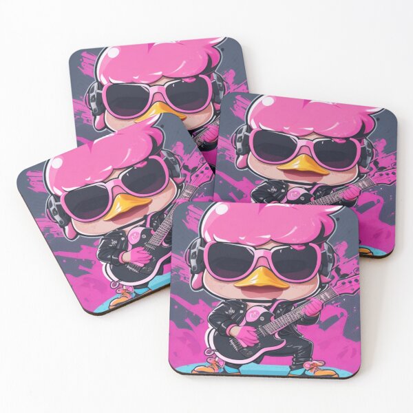 Item preview, Quack rockstar art designed and sold by PaperPalette.