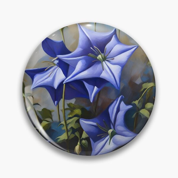 Item preview, Digital Campanula Floral Oil Painting designed and sold by MySupplemental.