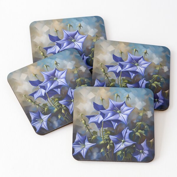Item preview, Digital Campanula Floral Oil Painting designed and sold by MySupplemental.