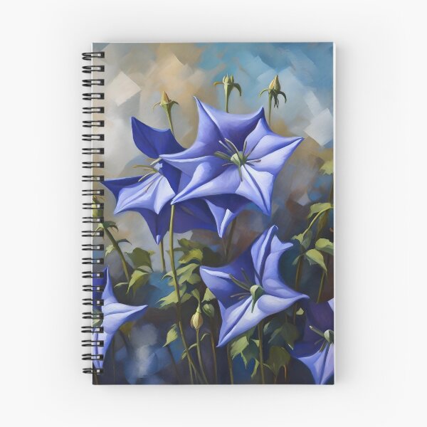 Item preview, Digital Campanula Floral Oil Painting designed and sold by MySupplemental.