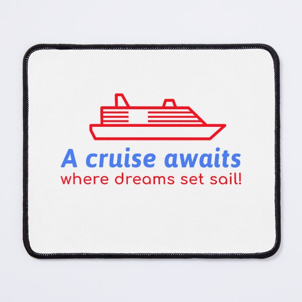 Item preview, A cruise awaits where dreams set sail!  designed and sold by MHerardDesigns.