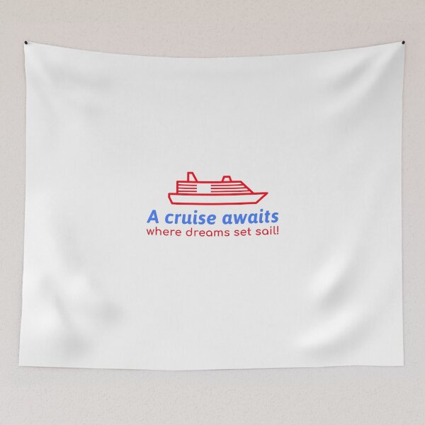Item preview, A cruise awaits where dreams set sail!  designed and sold by MHerardDesigns.