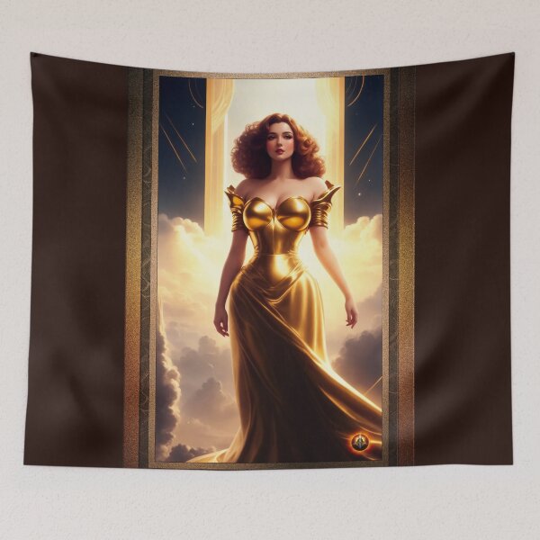 Item preview, Queen Of The Olympians Graceful AI Concept Art Portrait by Xzendor7 designed and sold by Xzendor7 Digital Art Creations.