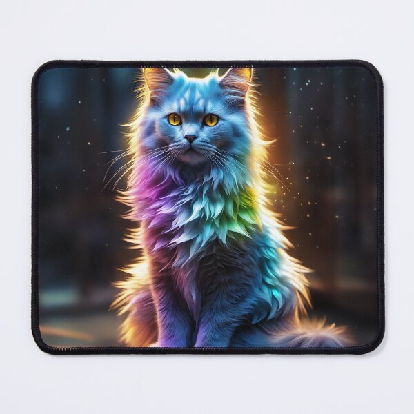 Item preview, Cat in Rainbow Light designed and sold by Design-Illusi0n.