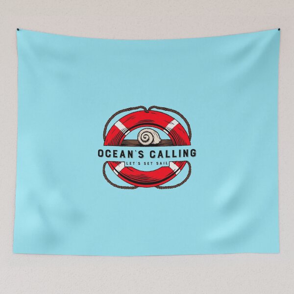 Item preview, Ocean's Calling Let's Set Sail designed and sold by MHerardDesigns.
