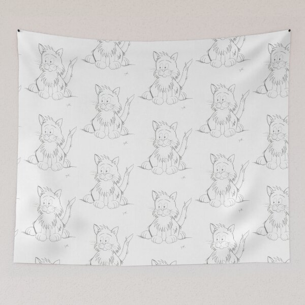 Item preview, sitting cat designed and sold by Anmioma.