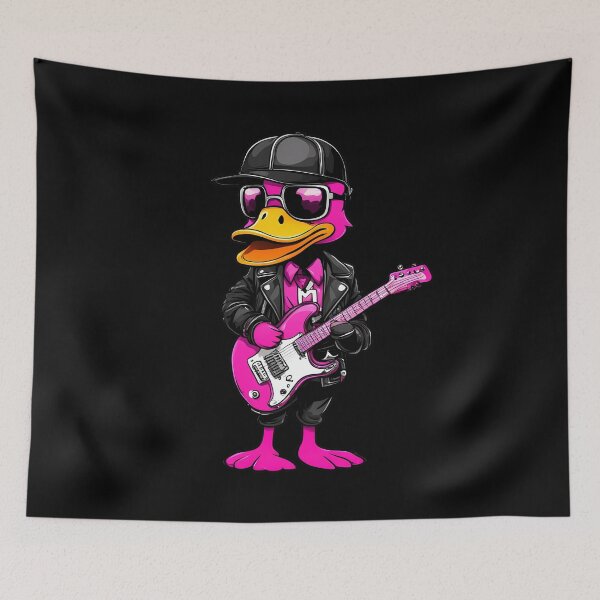 Item preview, Pink rocker duck designed and sold by hamishby.