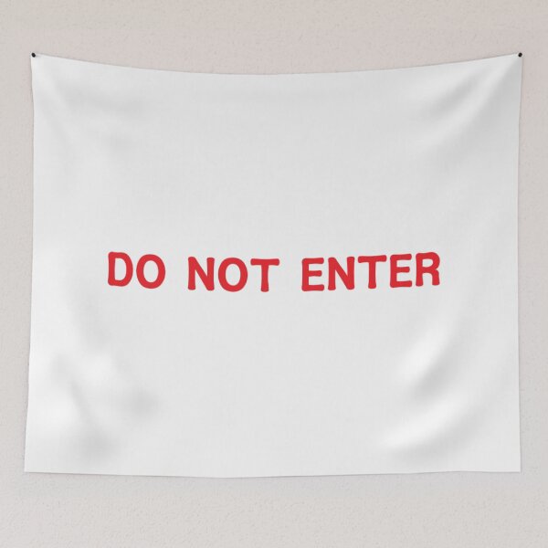 Item preview, DO NOT ENTER designed and sold by PabloBSanchez.