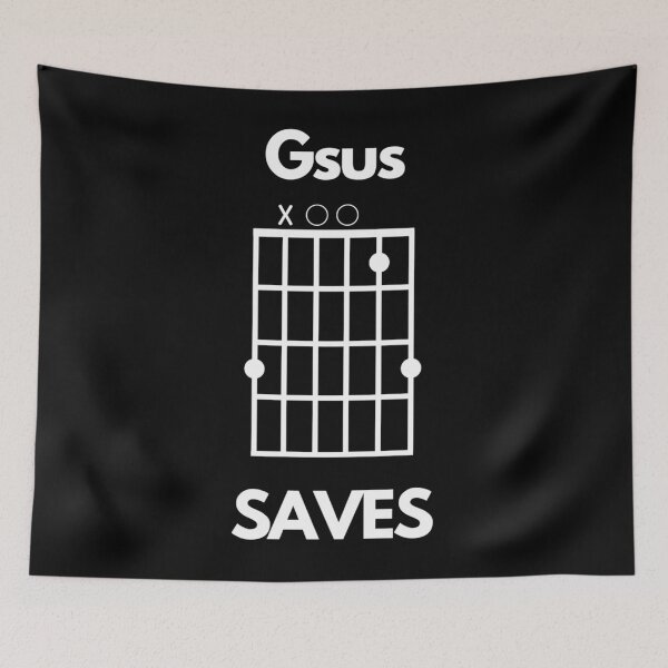 Item preview, Gsus Saves (Jesus Saves) Chord Pun  	 designed and sold by ahnfwjai65.