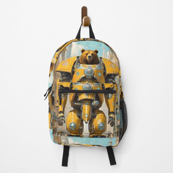 Item preview, Giant Robot Bear Warrior designed and sold by imabbasanwar.
