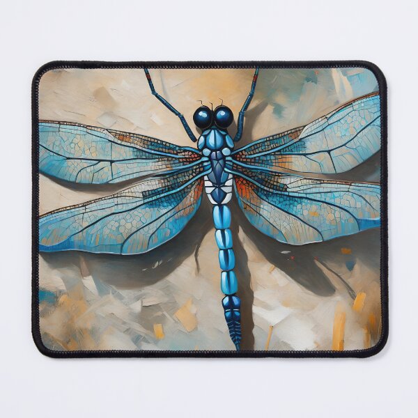 Item preview, Digital Dragonfly Floral Oil Painting designed and sold by MySupplemental.