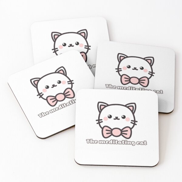 Item preview, The meditating cat designed and sold by miraclelook.
