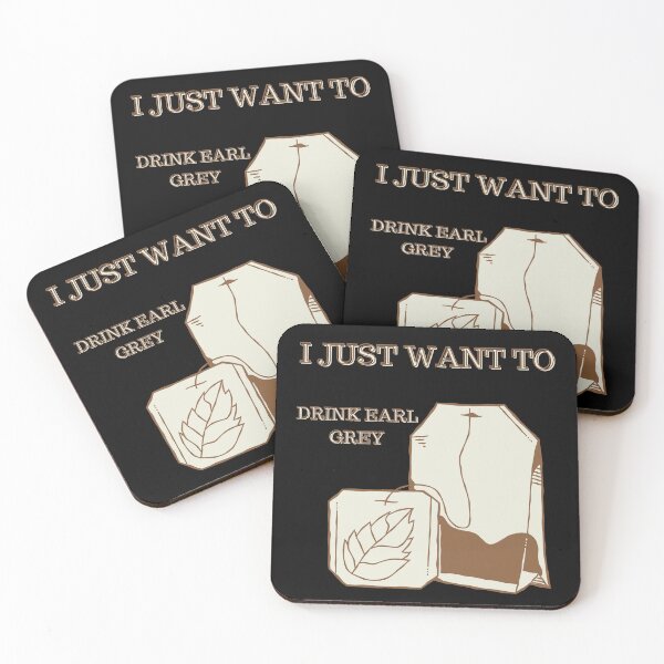 Item preview, I Just want to Drink Earl Grey designed and sold by Lab4YourStyle.