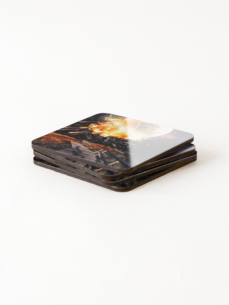Thumbnail 4 of 5, Coasters (Set of 4), Exploding Planet designed and sold by Shaheen01.