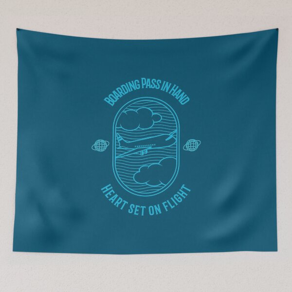 Item preview, Boarding Pass In Hand Heart Set On Flight designed and sold by MHerardDesigns.