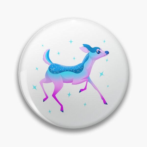 Item preview, Blue and Pink Constellation Fawn designed and sold by Upbeat-Cryptid.
