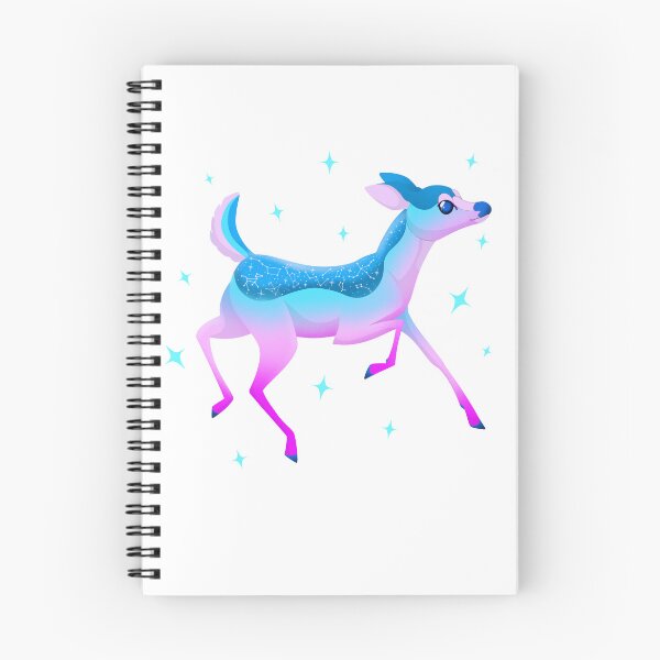 Aperçu de l'œuvre Fauve Constellation Bleu et Rose créée et vendue par Upbeat-Cryptid.
