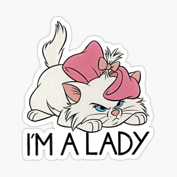 Artikel-Vorschau von Ich bin eine Lady Marie Aristocats. Süße katzen., designt und verkauft von taylorstreeta.