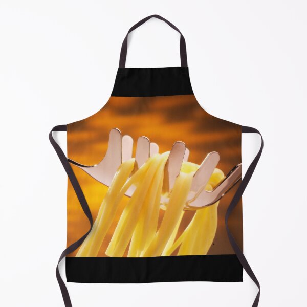 Item preview, Cooked pasta on a metal spaghetti spoon designed and sold by bailey-cooper.