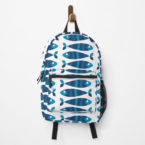 Blue Fishes Backpack