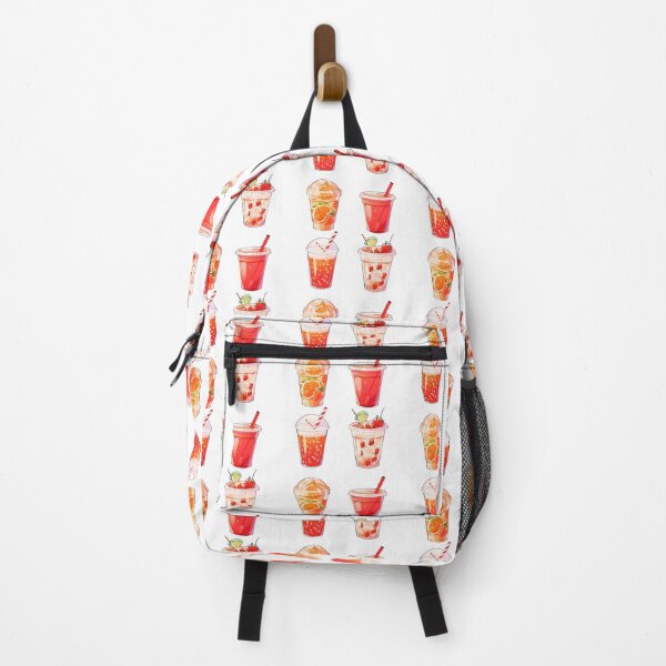Item preview, Orange, Watermelon, Guava, Strawberry Drink Sticker Pack Design Art by ZeesDesign on Redbubble designed and sold by ZEESDESIGN.