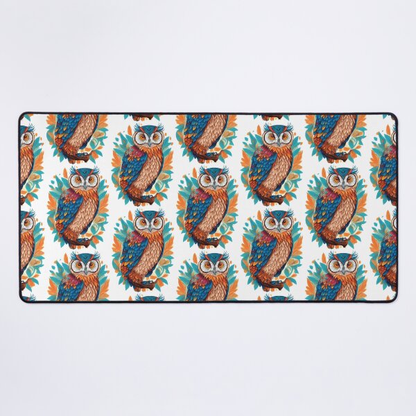 Item preview, owl colorful designed and sold by Fox7Art.