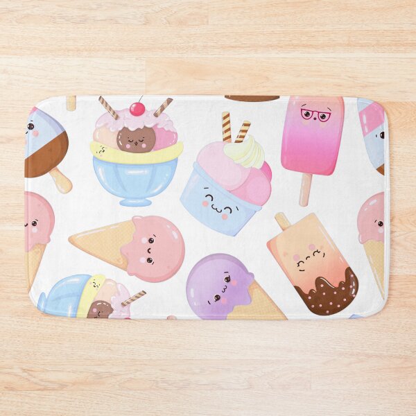 Item preview, Cute Kawaii Icecream Pattern designed and sold by artfulbitsbyk.