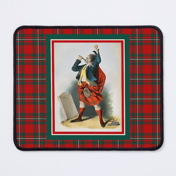 Item preview, Clan MacGregor Vintage Portrait Tartan Border designed and sold by plaidwerx.