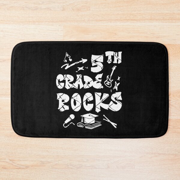 Item preview, Cool 5th Grade Rocks Rock Music Class designed and sold by Betsytiptoe.