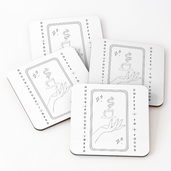 Item preview, HOCUS POCUS I NEED COFFEE TO FOCUS, FUNNY TAROT, TAROT CARD REEDER, TAROT COFFEE LOVER designed and sold by chatzous.