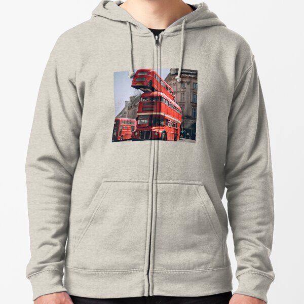 Triple Decker Zipped Hoodie