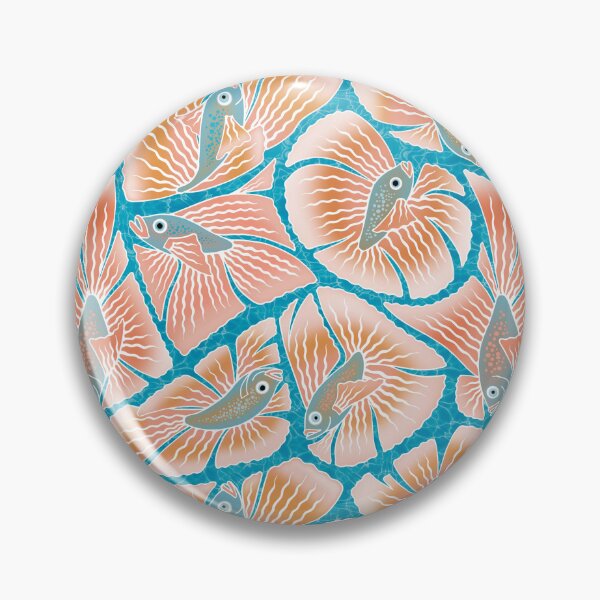 Item preview, Betta Fish Beauty [non-directional] - Orange designed and sold by Carina Parry Studios.