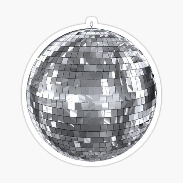 Rainbow Disco Ball Sticker – Maple Layne Market