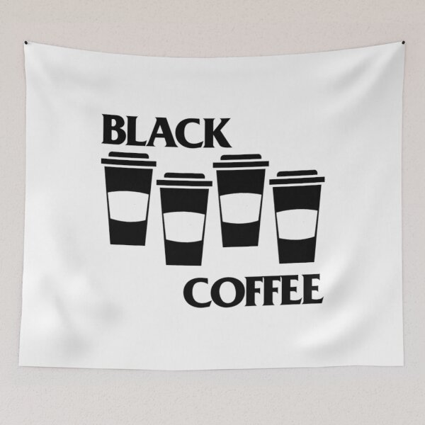 Item preview, Black Coffee Black Flag parody  	 designed and sold by rezxhboyaix36.