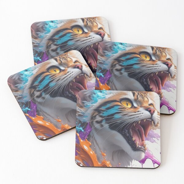 Item preview, Cat Paint Design designed and sold by PaperPalette.