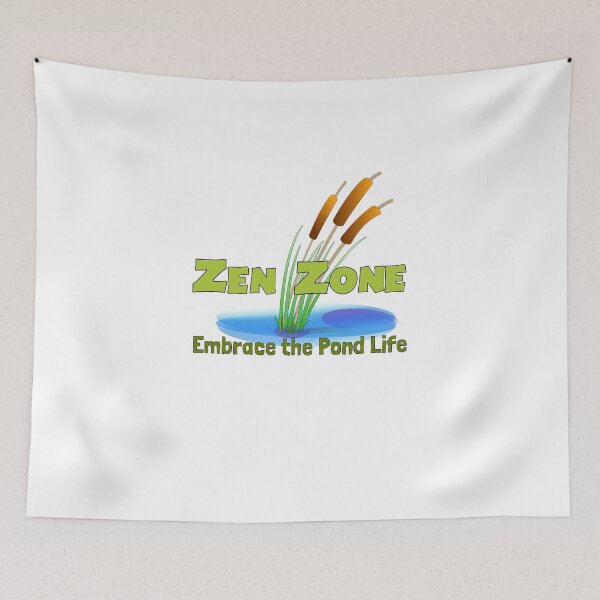 Item preview, Zen Zone: Embrace the Pond Life designed and sold by DeadPixelDesign.