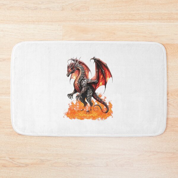 Item preview, Dragon of the Fire Realms, fantasy art designed and sold by LoneAngel.