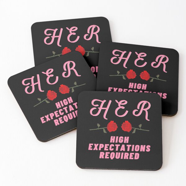 Item preview, Gender Identity | HER Acronym | High Expectations Required (Pink) designed and sold by ACRONYMSONLY.