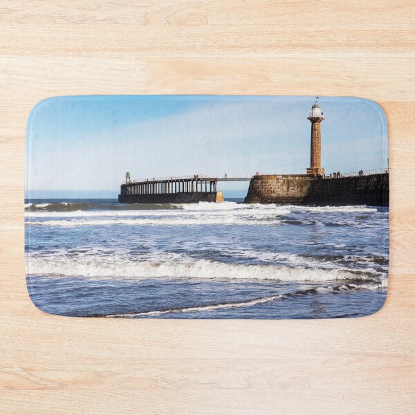 Item preview, Whitby Shoreline And Pier designed and sold by Paul Thompson Photography.