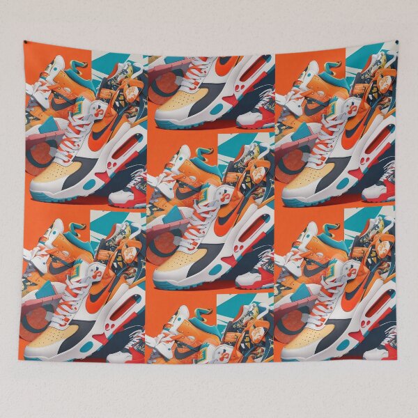 Item preview, Sneaker-Clad Anime Vibes designed and sold by Zirrko.