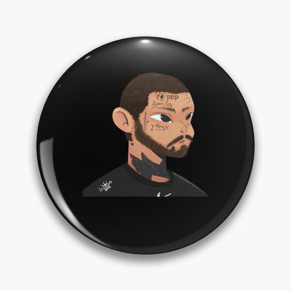 Item preview, Post Malone illustration designed and sold by StorePolished.