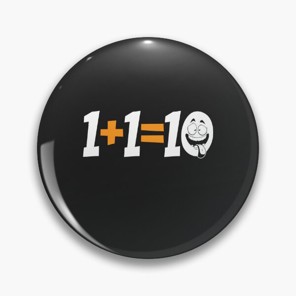 Item preview, 1 + 1 = 10 - Funny Programming designed and sold by Programming Jokes.